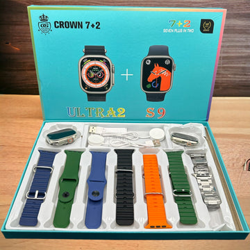 7 in 2 ultra | i20 max suit | Crown 7 in 1 ultra 2 | Crown Ultra2 & S9 7+2 | i50 suit max | T900 Ultra | Smart watches