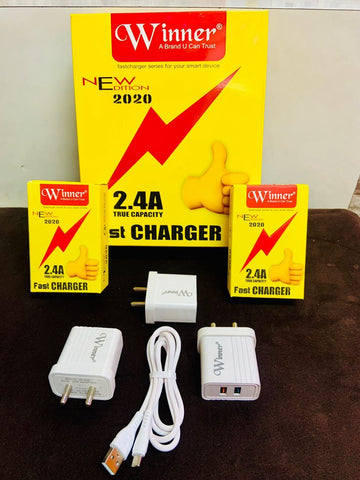 2.4a 2USB Mobile Charger  WINNER