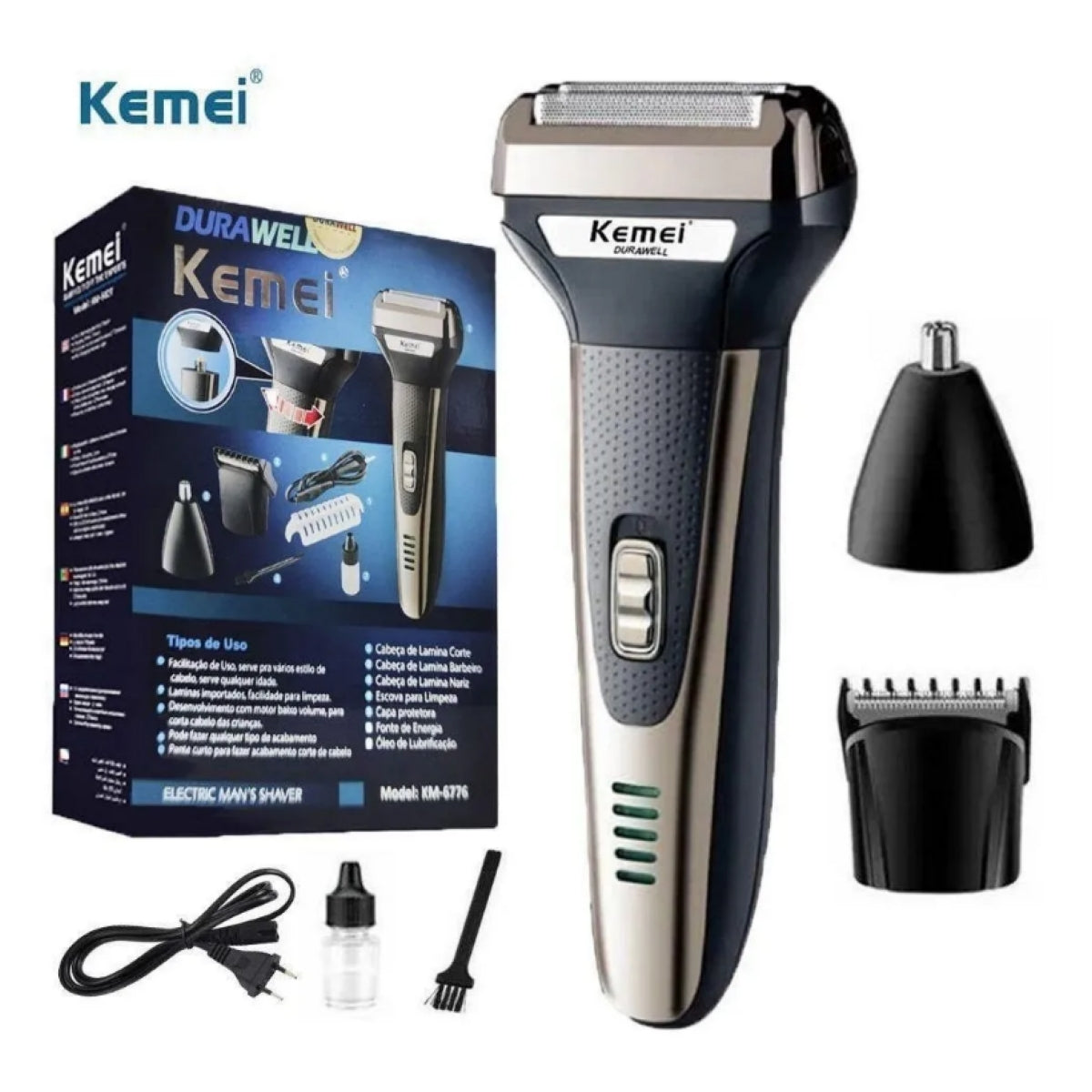 Kemei 3 in 1 Trimmer Shaving Machine