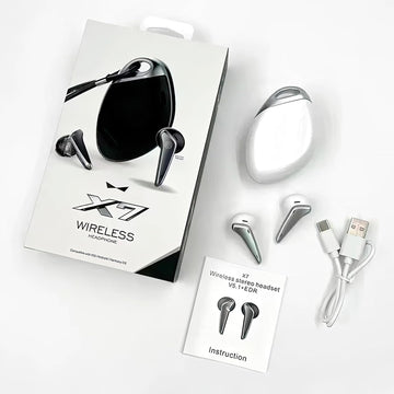 X7 Wireless Earbuds, Bluetooth 5.1, Intelligent Touch Control, Waterproof